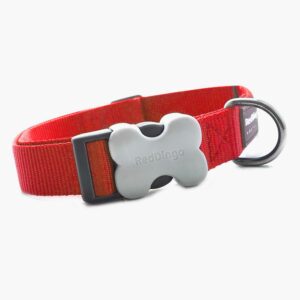 red-dingo-hundehalsband-uni-rot